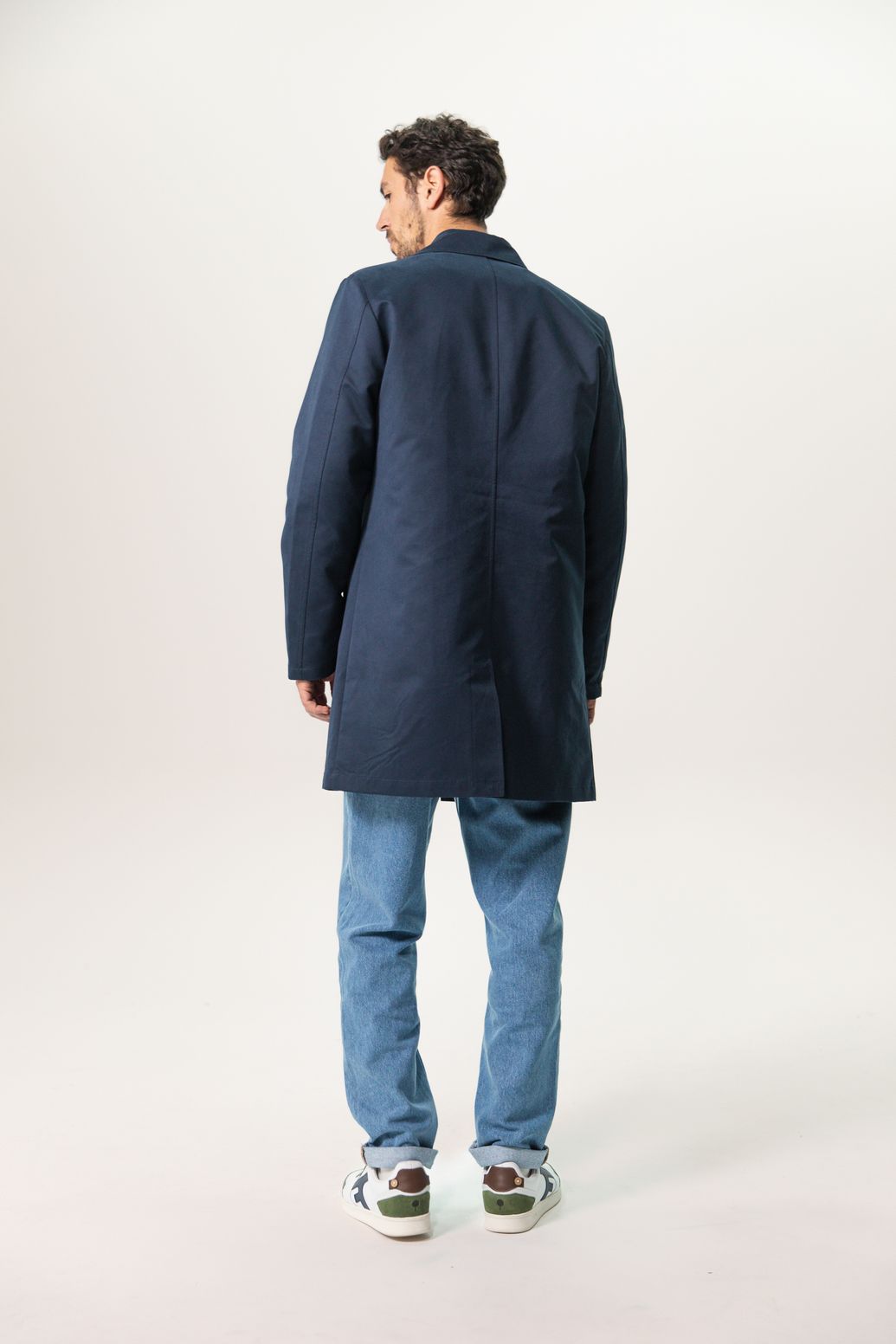 Mackintosh-Jacke - dunkelblau