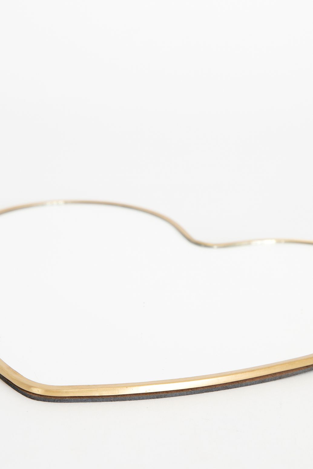 Kleine gouden hartjes spiegel