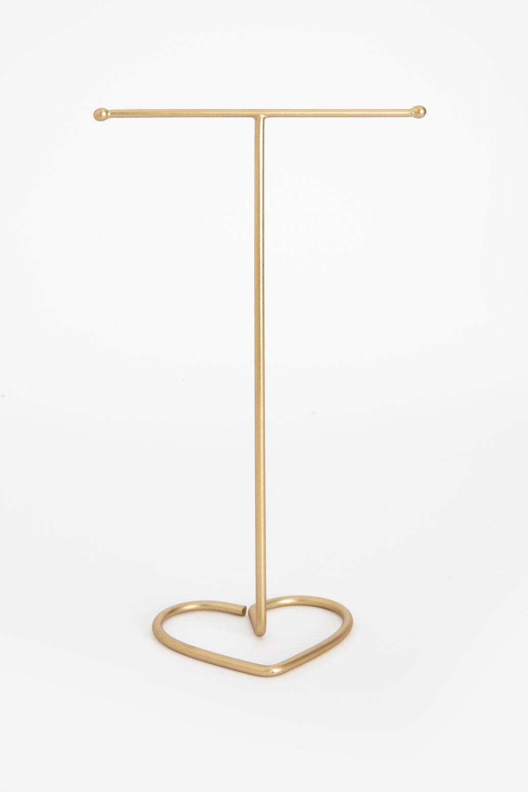 Schmuckständer mit Herz - goldfarben