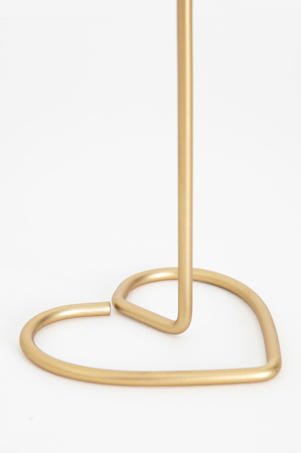 Goudkleurige sieradenhouder met hart