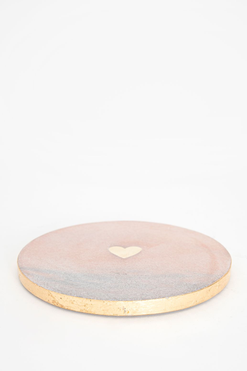 Dessous de plat en marbre avec cœur