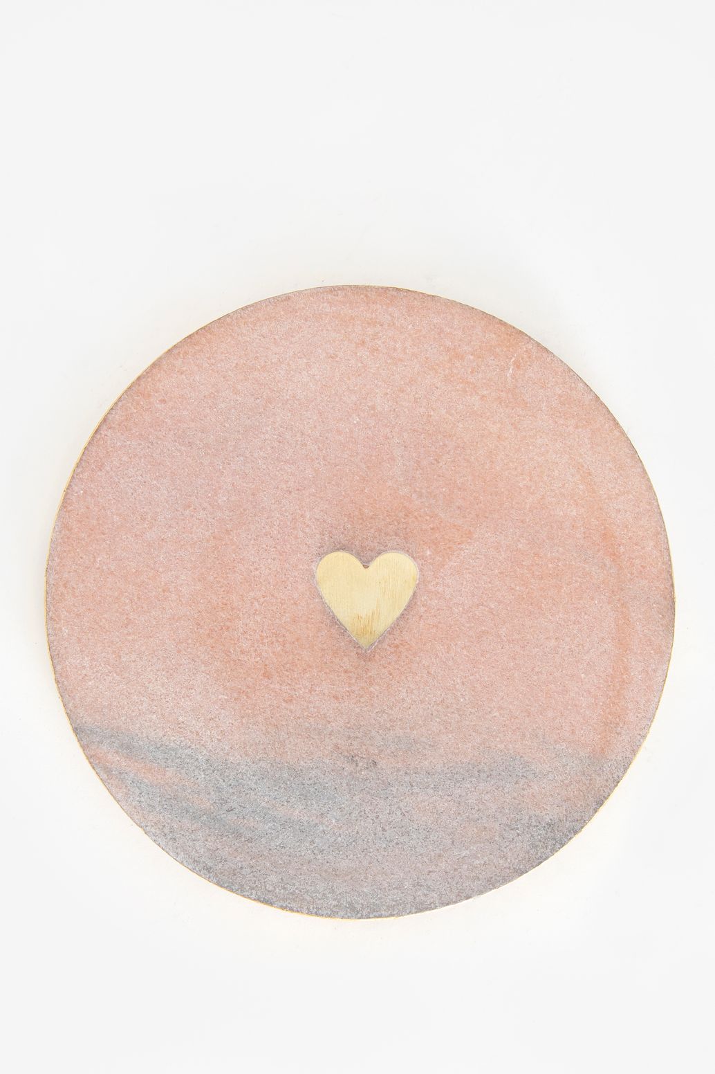 Dessous de plat en marbre avec cœur