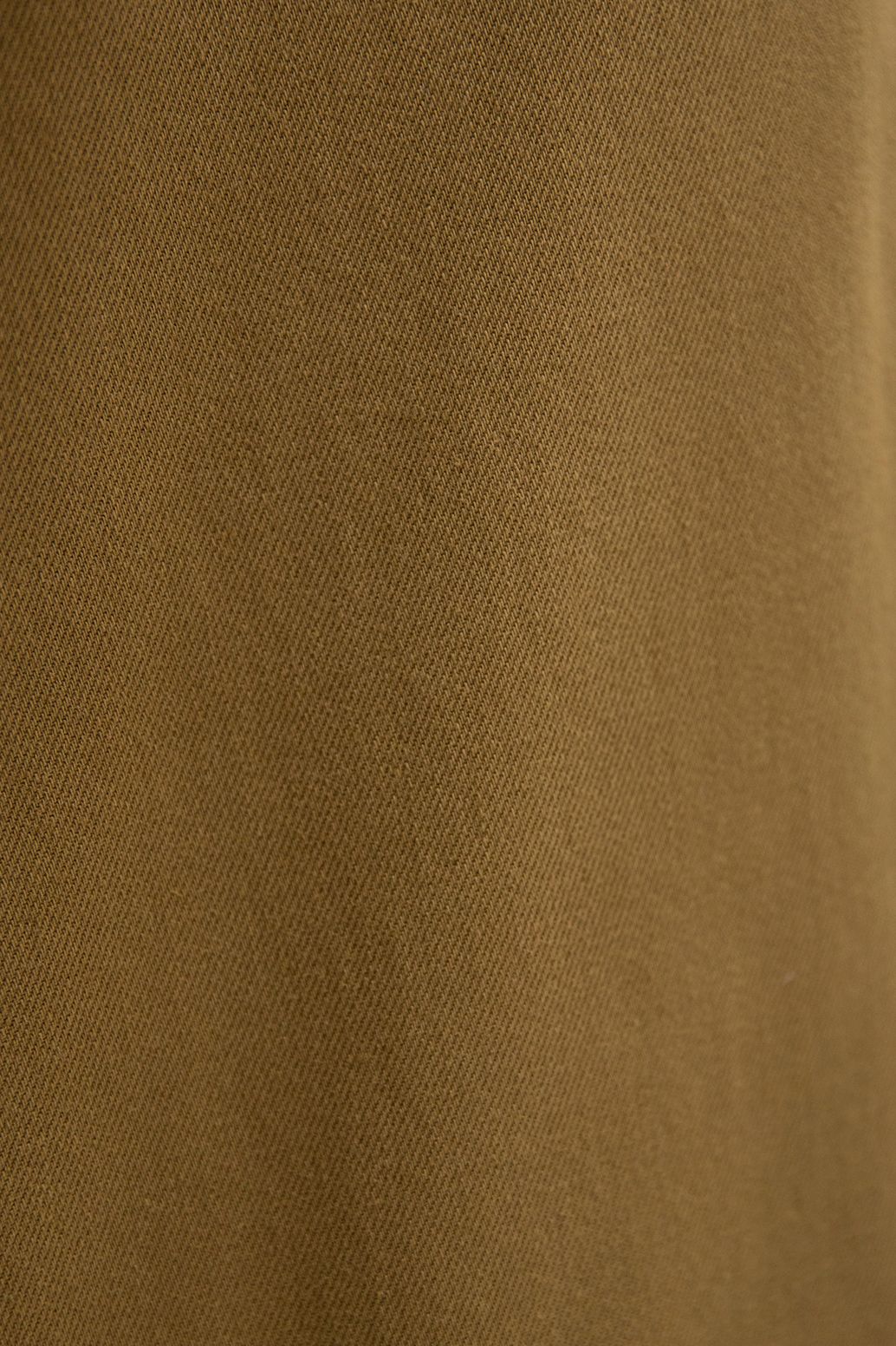 High Waist-Hose mit geradem Schnitt - dunkelgrün