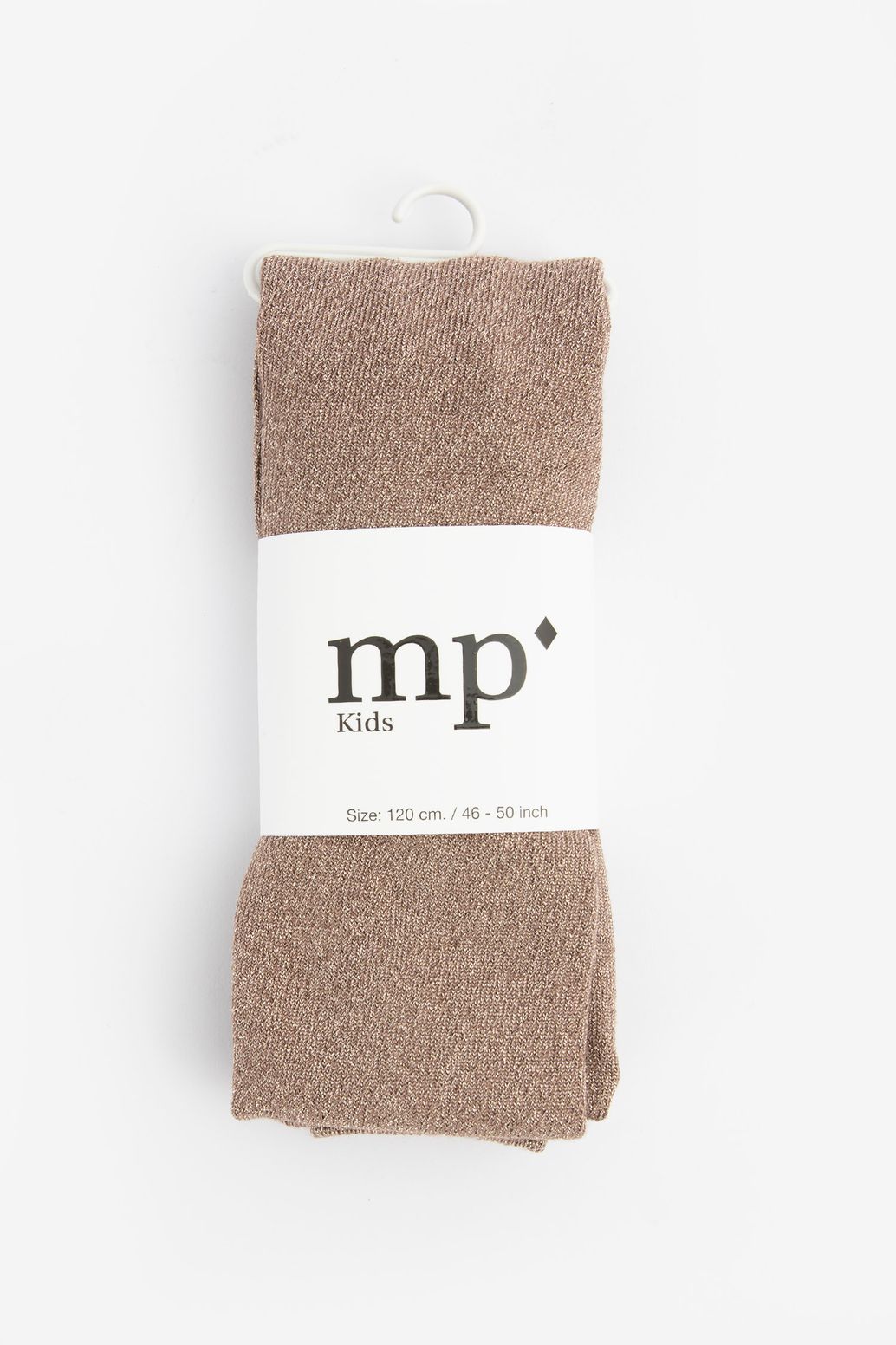 MP Denmark Collants pailletés - marron clair