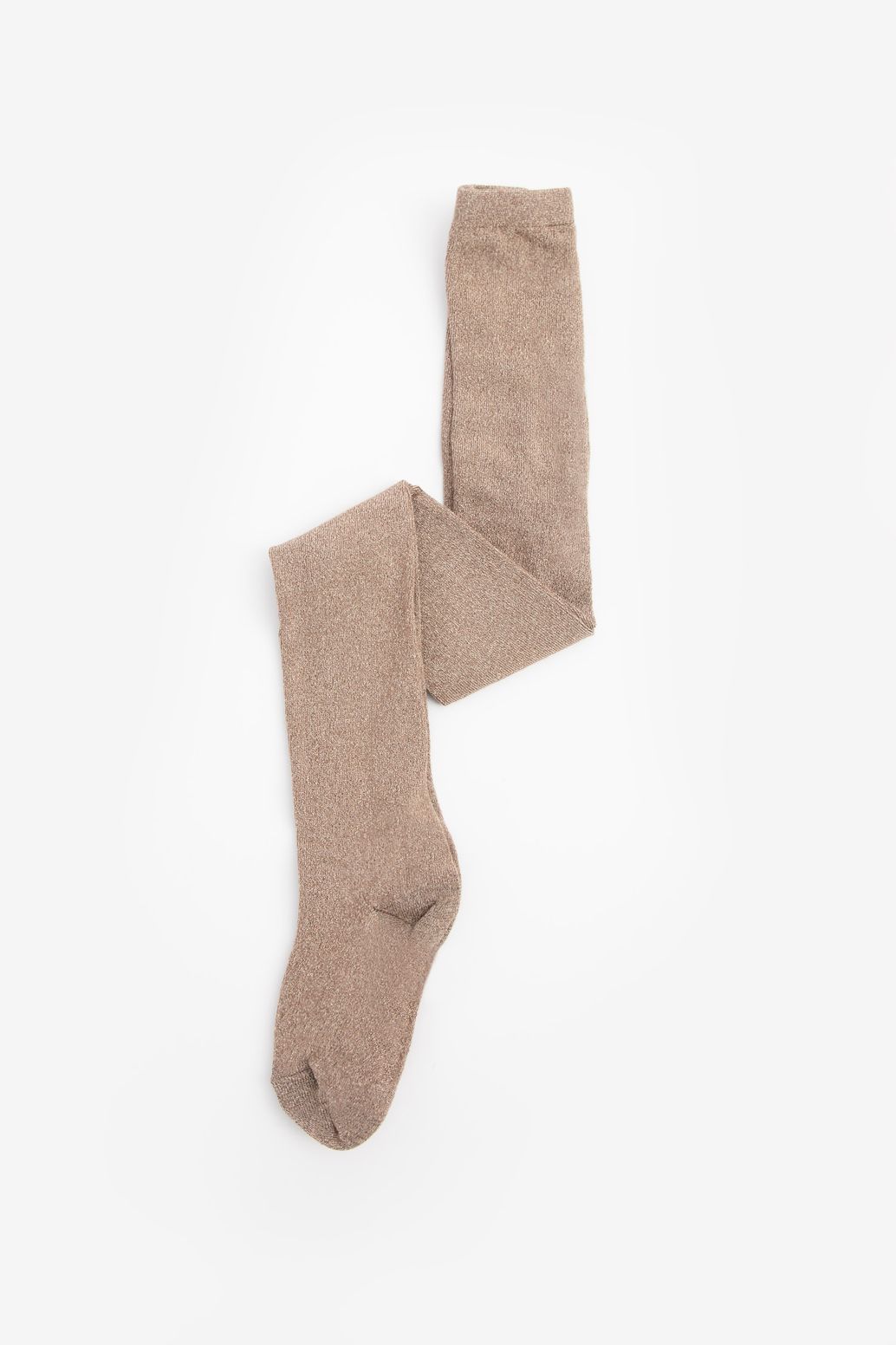 MP Denmark Collants pailletés - marron clair