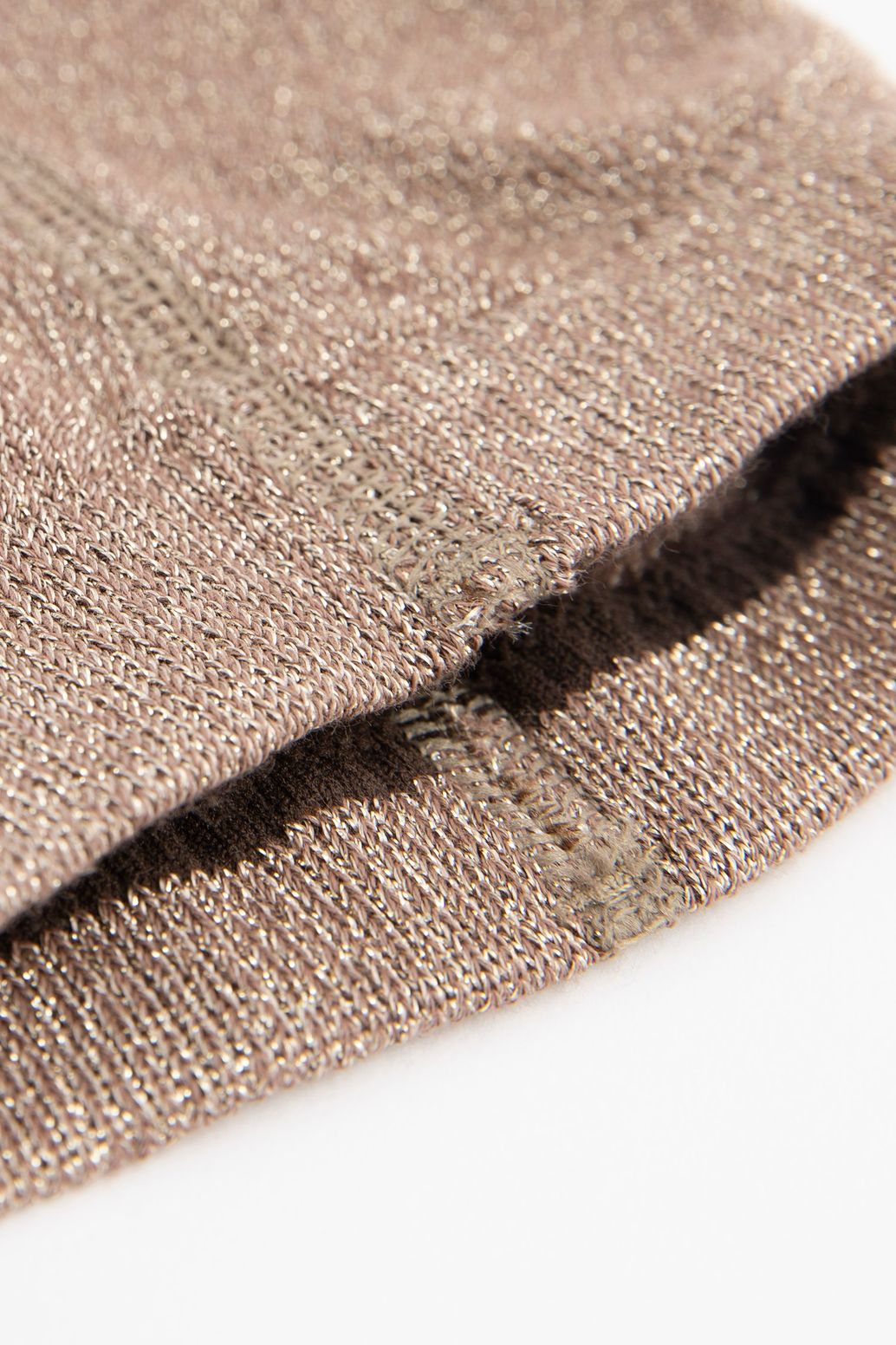 MP Denmark Collants pailletés - marron clair