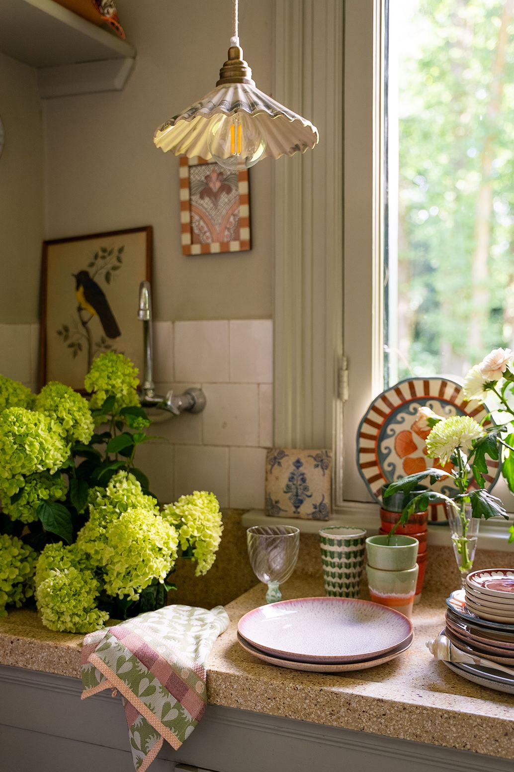 Speiseteller Reactive Glaze