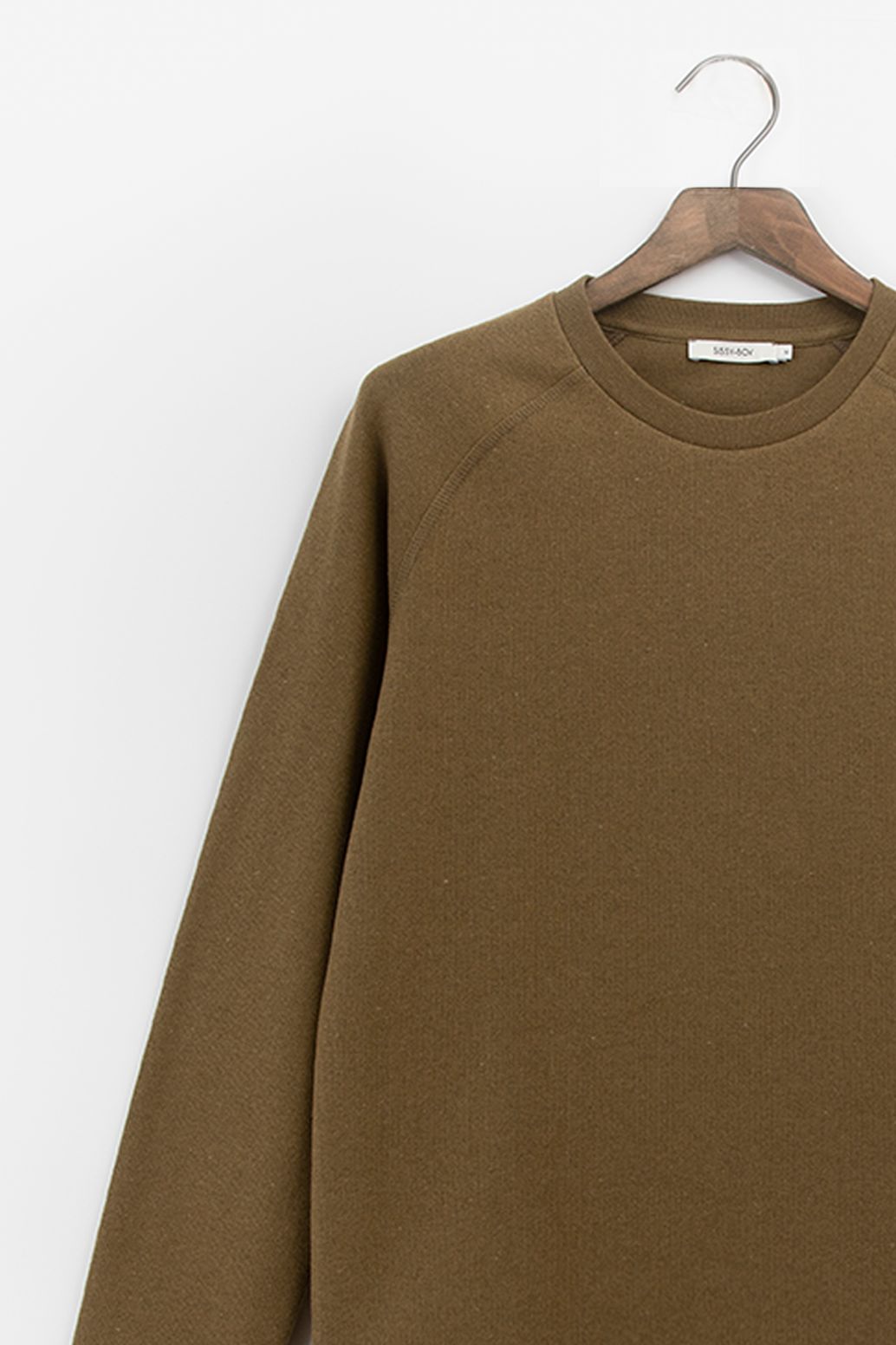 Sweat raglan - marron