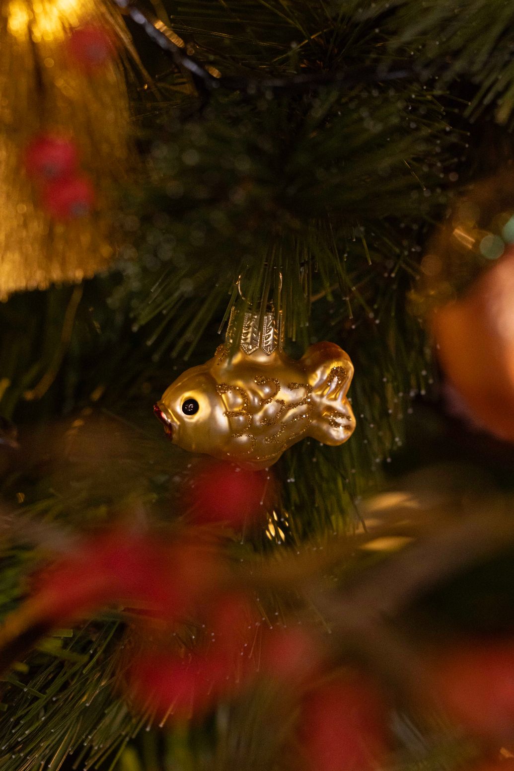 Weihnachtskugel Fisch