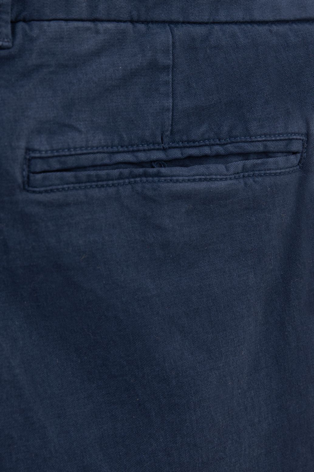 Chino en coton - bleu foncé