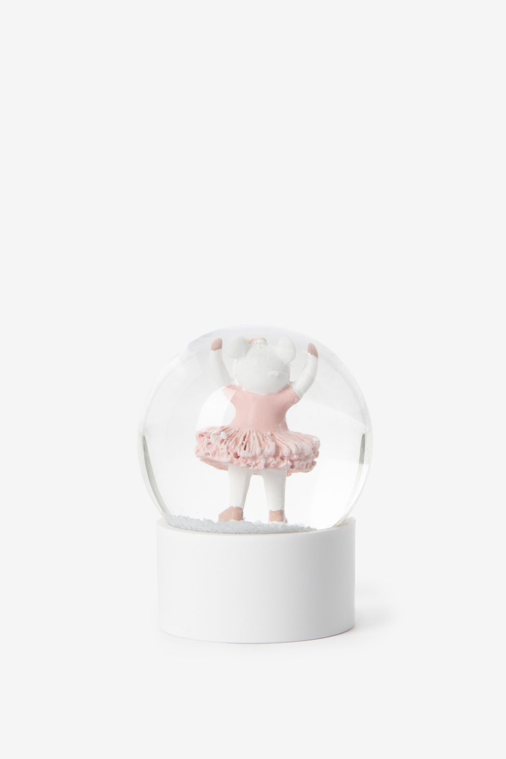 Schneekugel Ballerina-Maus