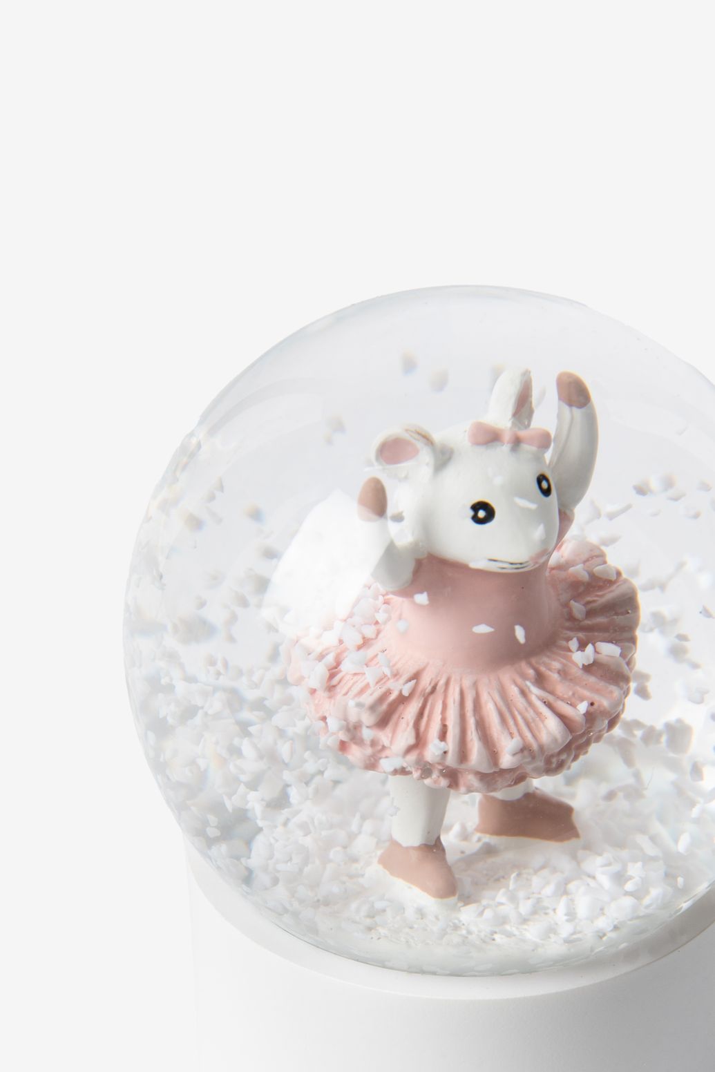 Schneekugel Ballerina-Maus