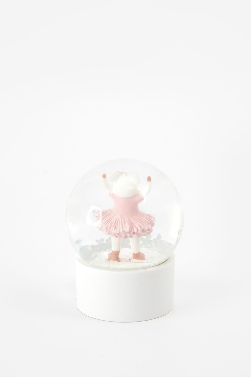 Schneekugel Ballerina-Maus