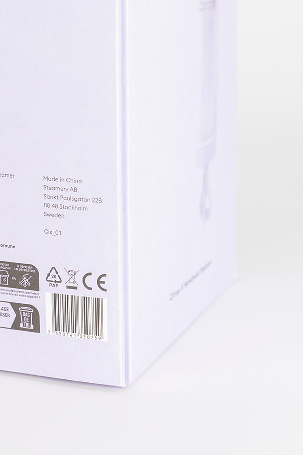 Steamery Handdampfgerät Cirrus X - lila