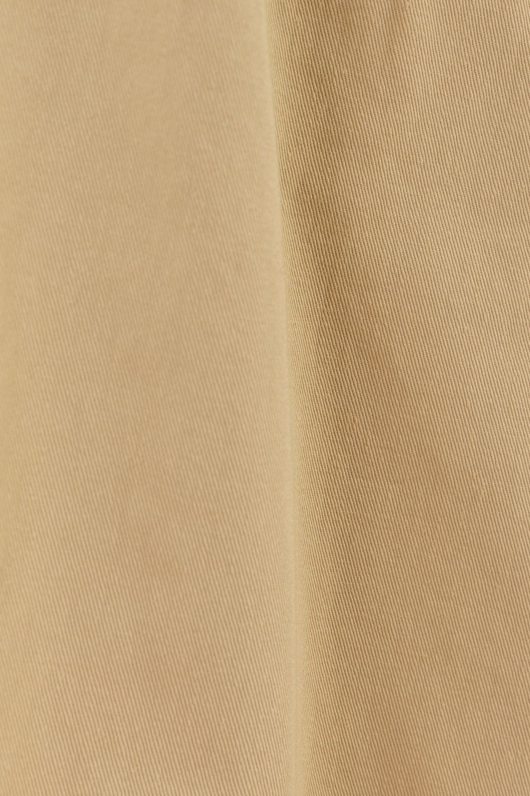 Buntfaltenhose aus Baumwolle - beige