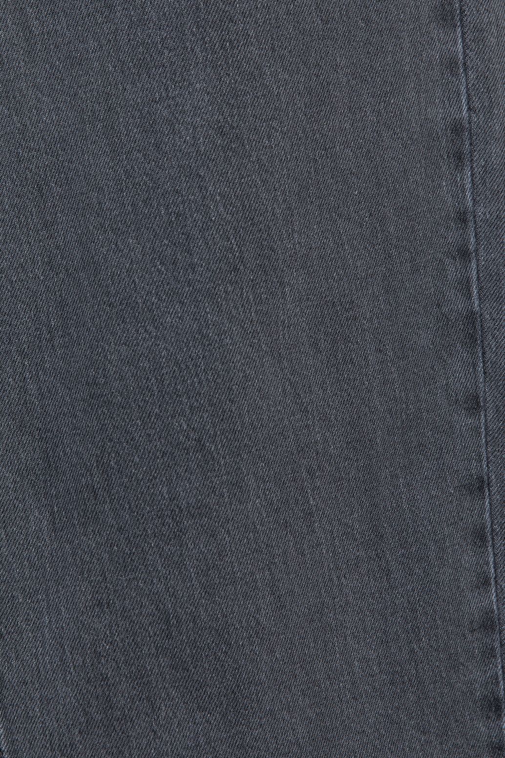 Bora donkergrijze high waist tapered jeans