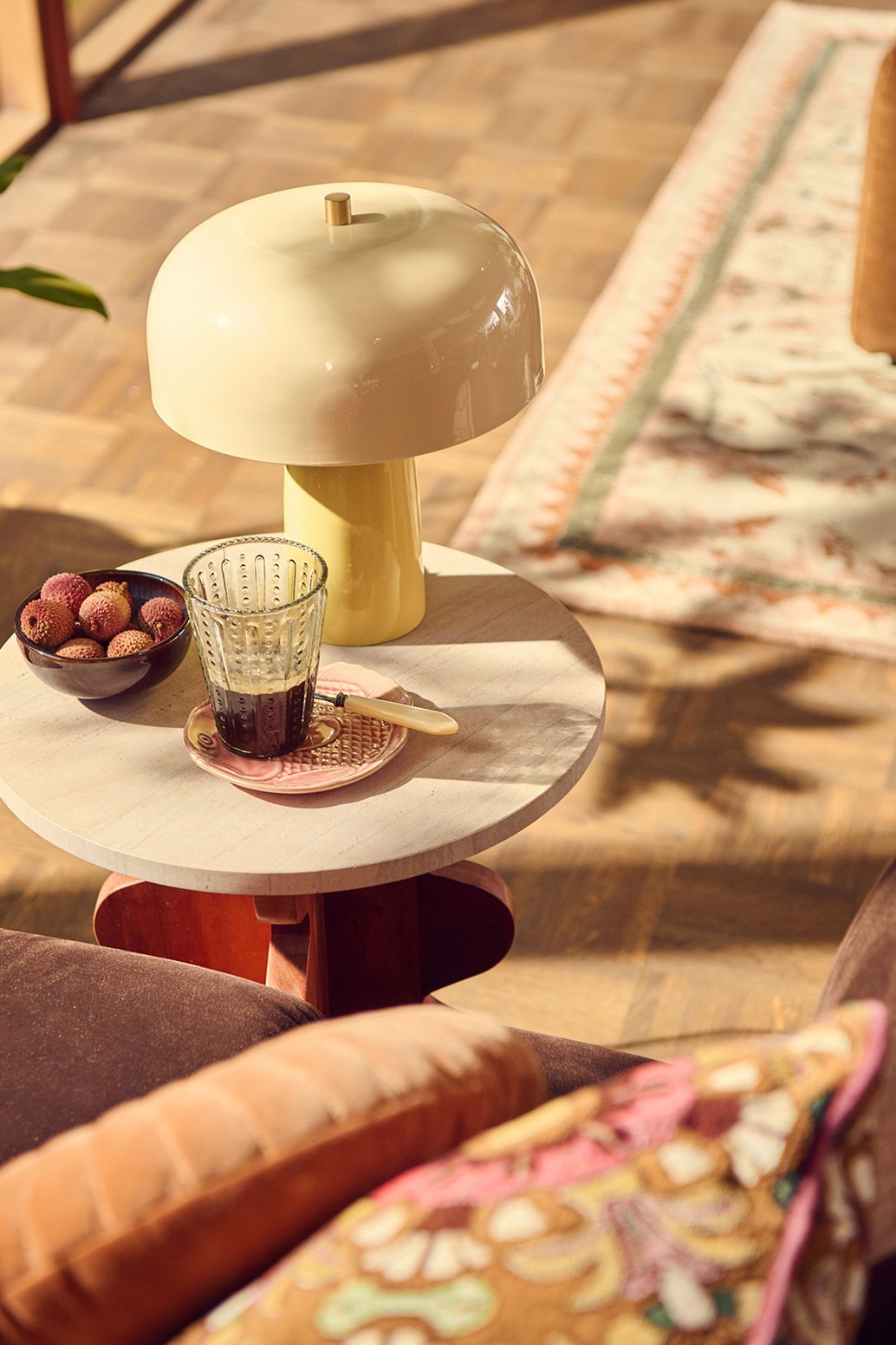 Lichtgroene pearl waterglazen