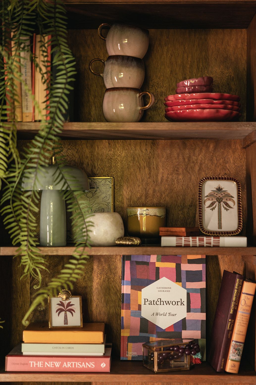 Glasschatulle Herz klein - goldfarben