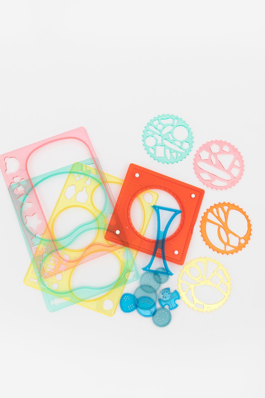 Moulin Roty Schablonen-Set Magical Spirals