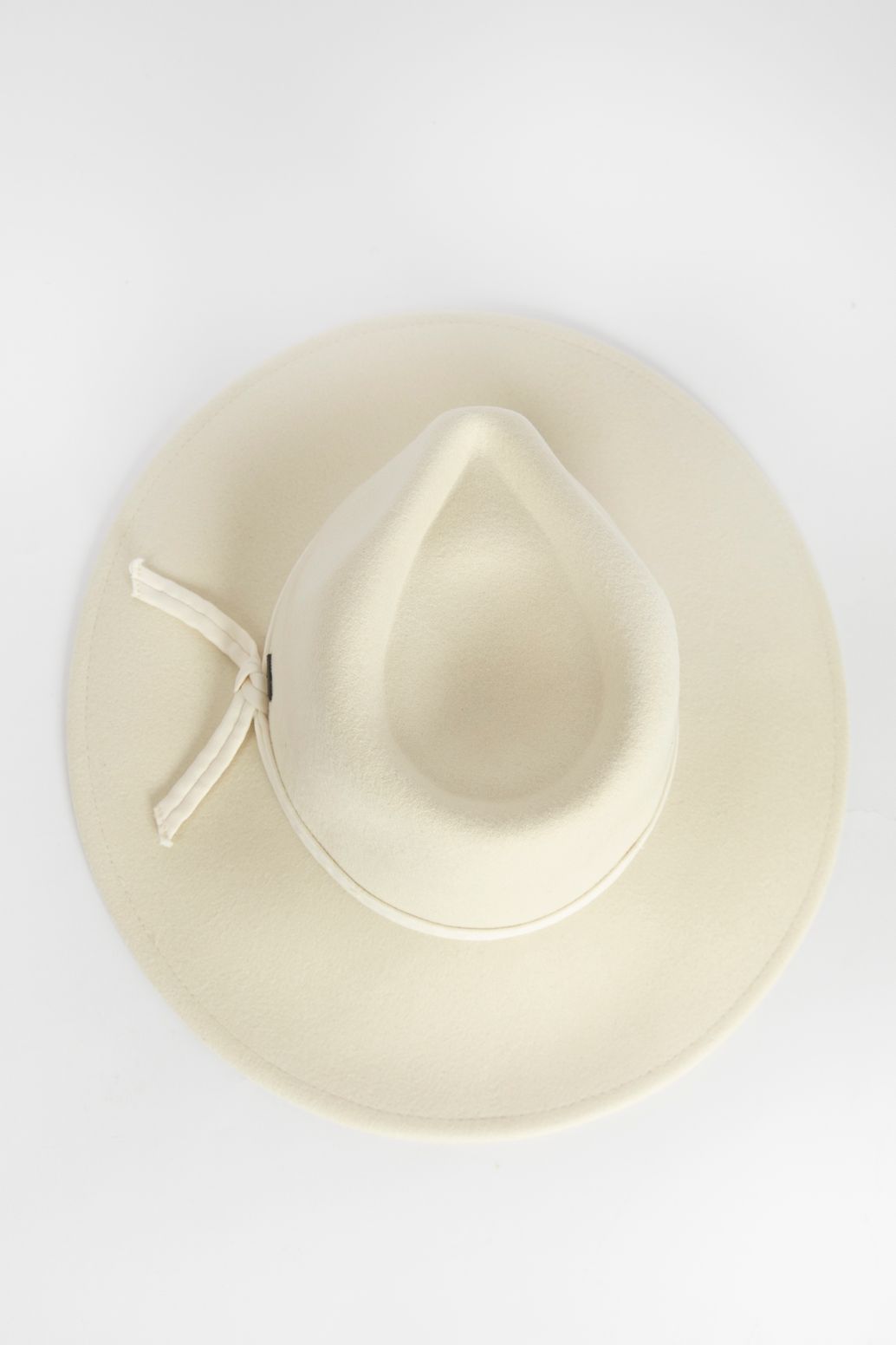 Brixton off-white vilten hoed