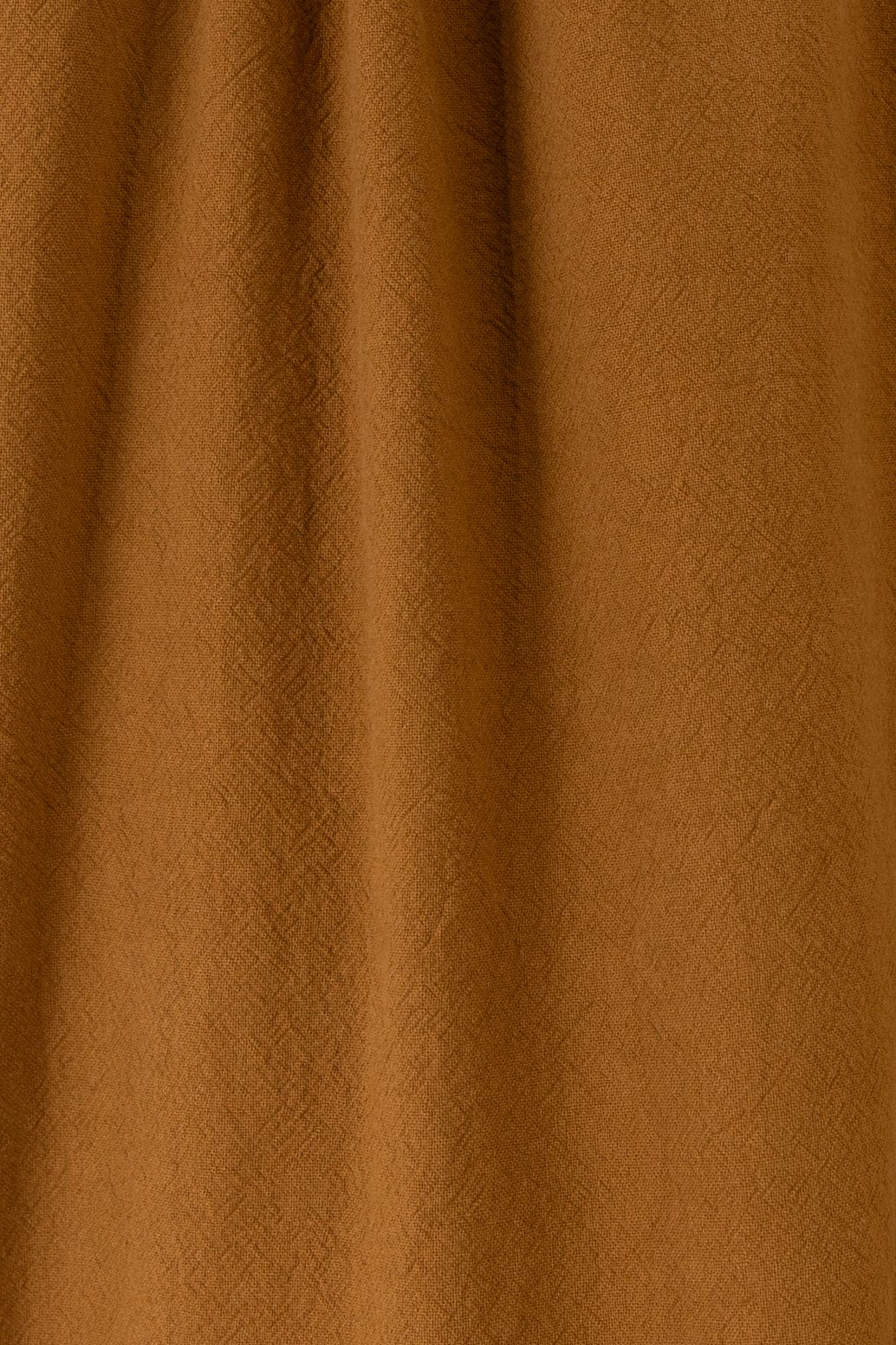 Goudbruine midi jurk