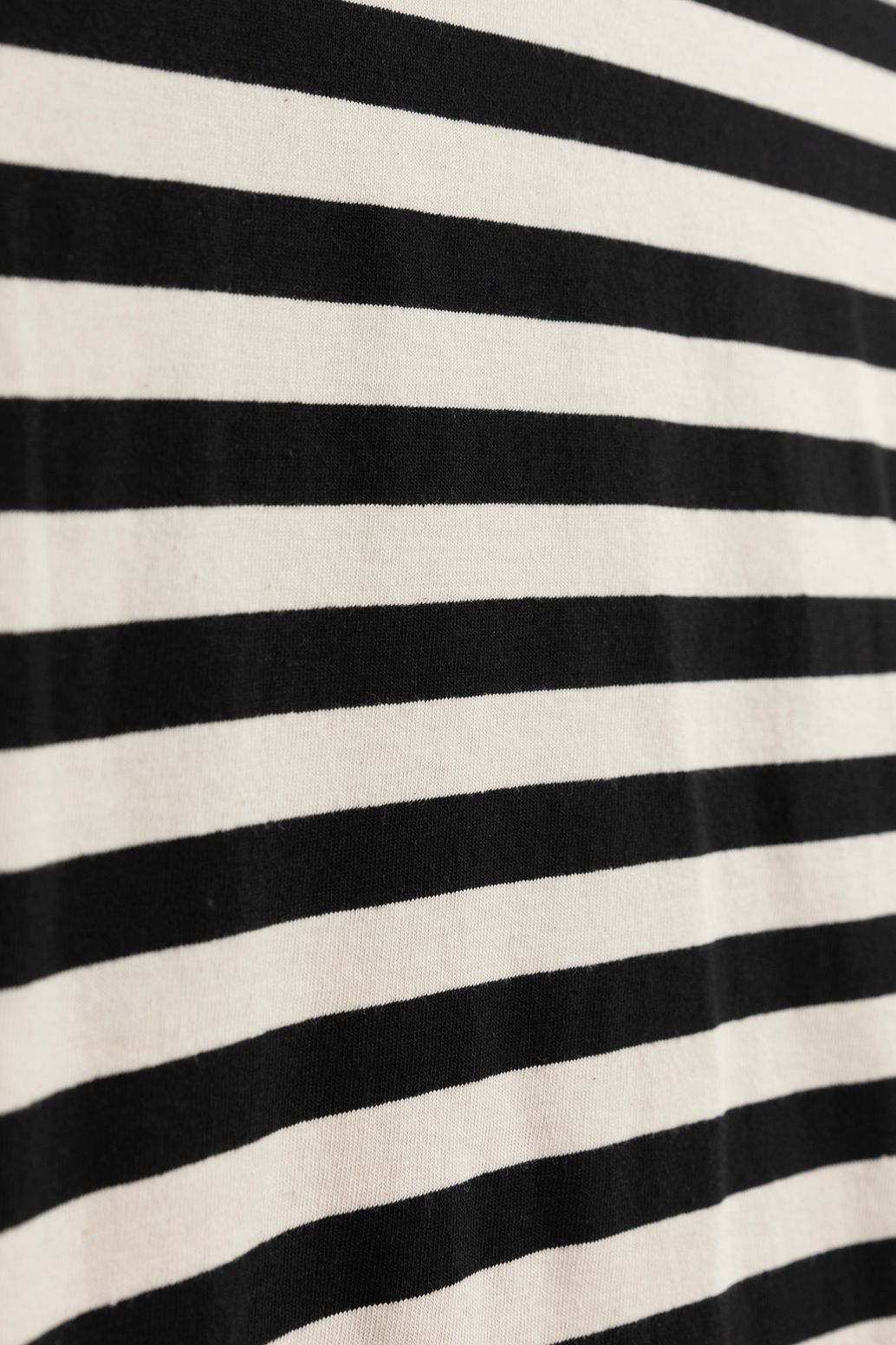 Gestreiftes T-Shirt - weiß