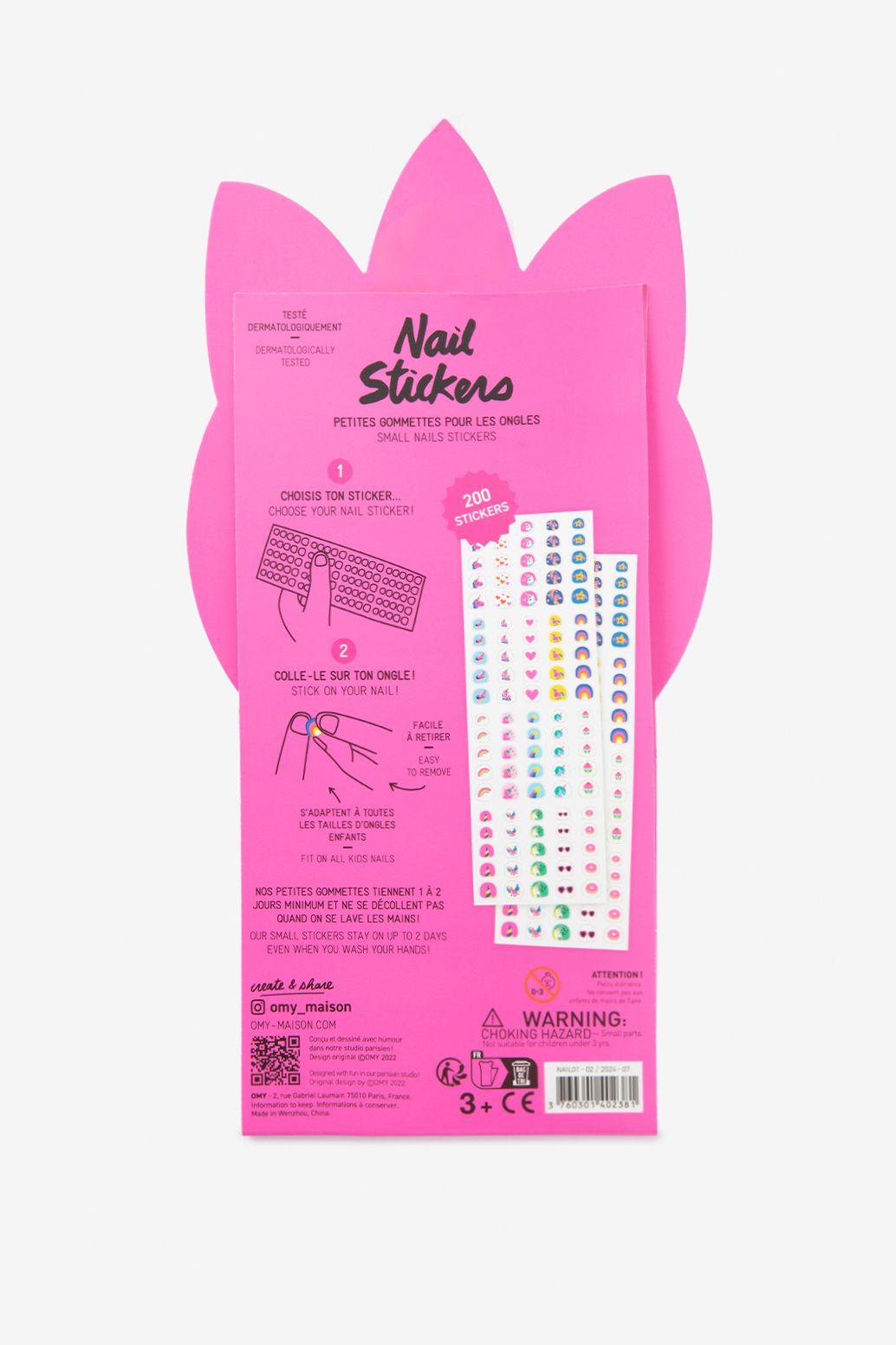 OMY Nail stickers Lily