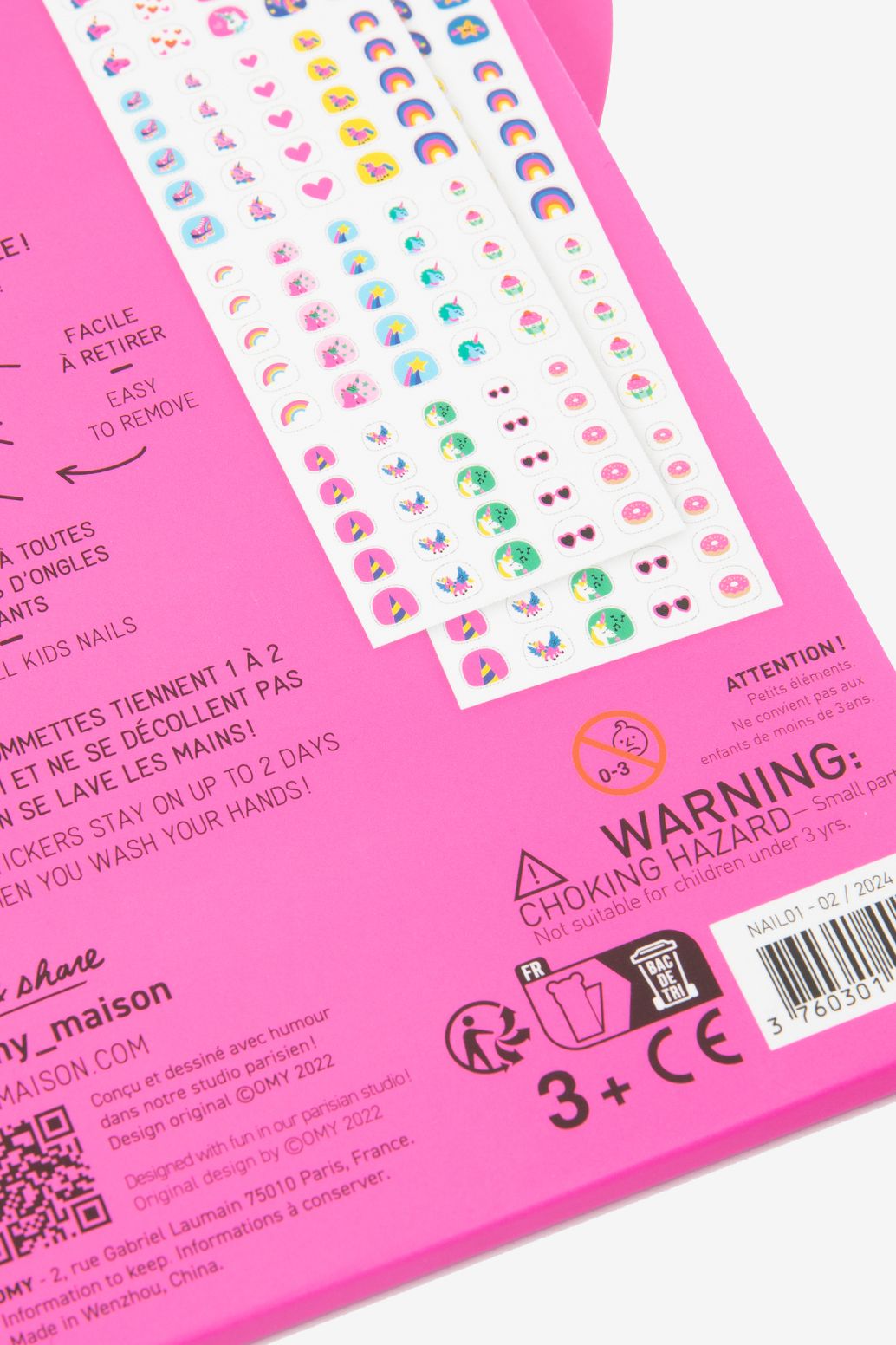 OMY nagelstickers Lily