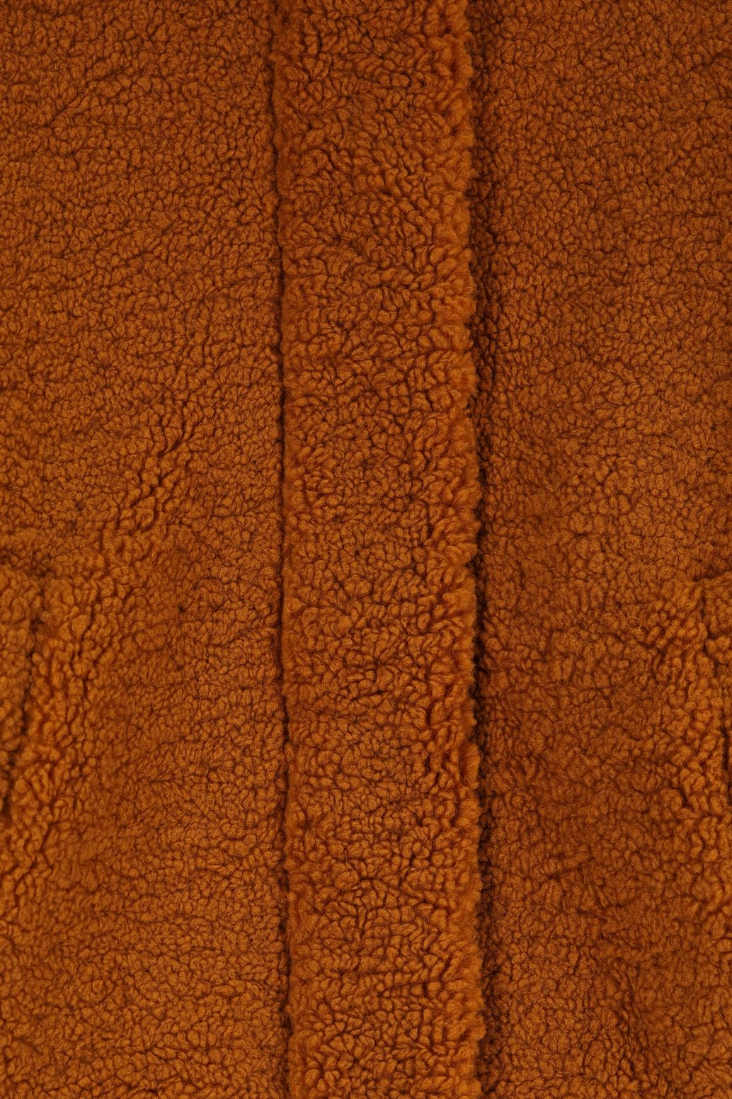 Kurze Teddy-Jacke - braun