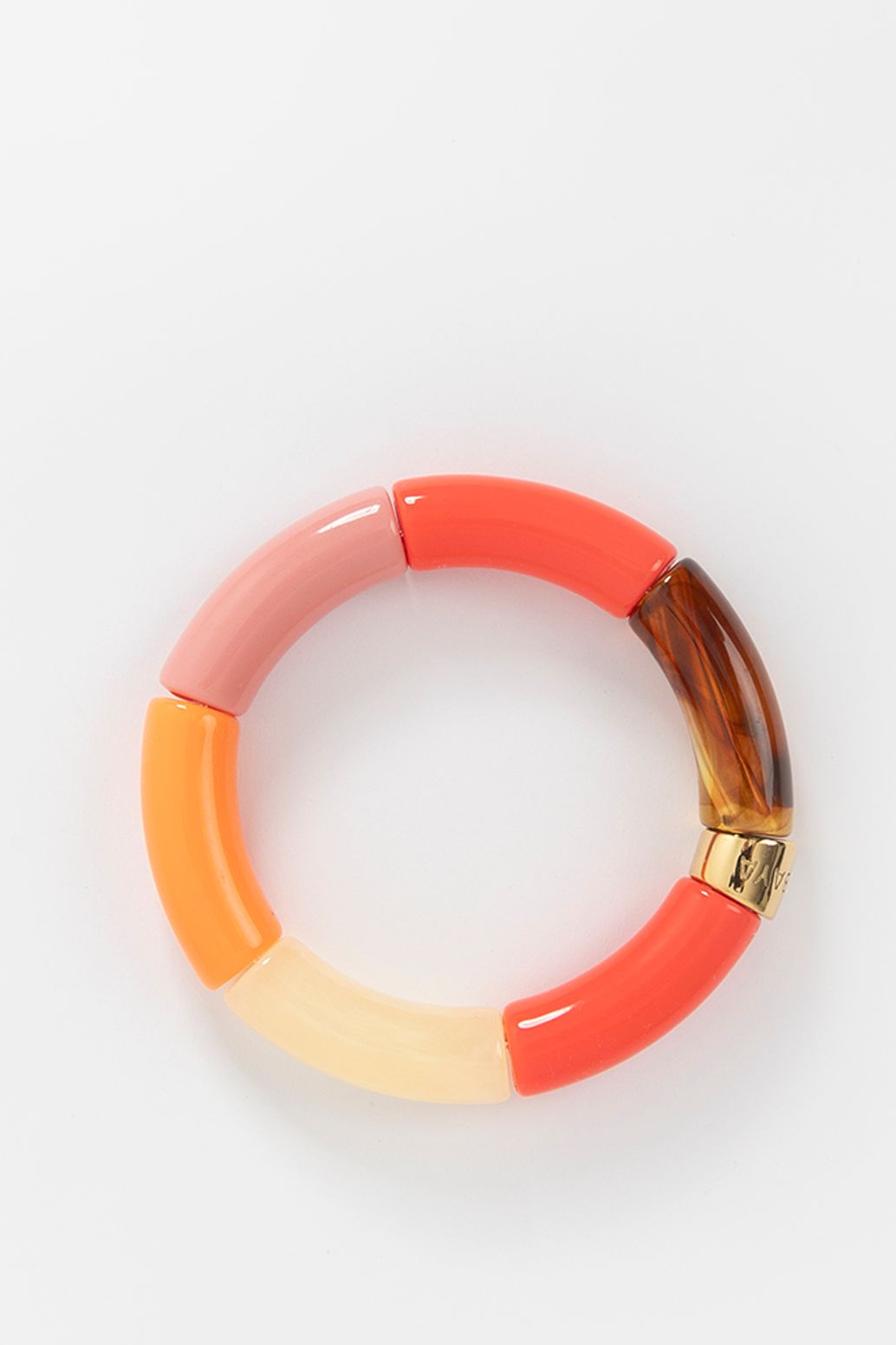 Parabaya Bracelet en résine - rose foncé