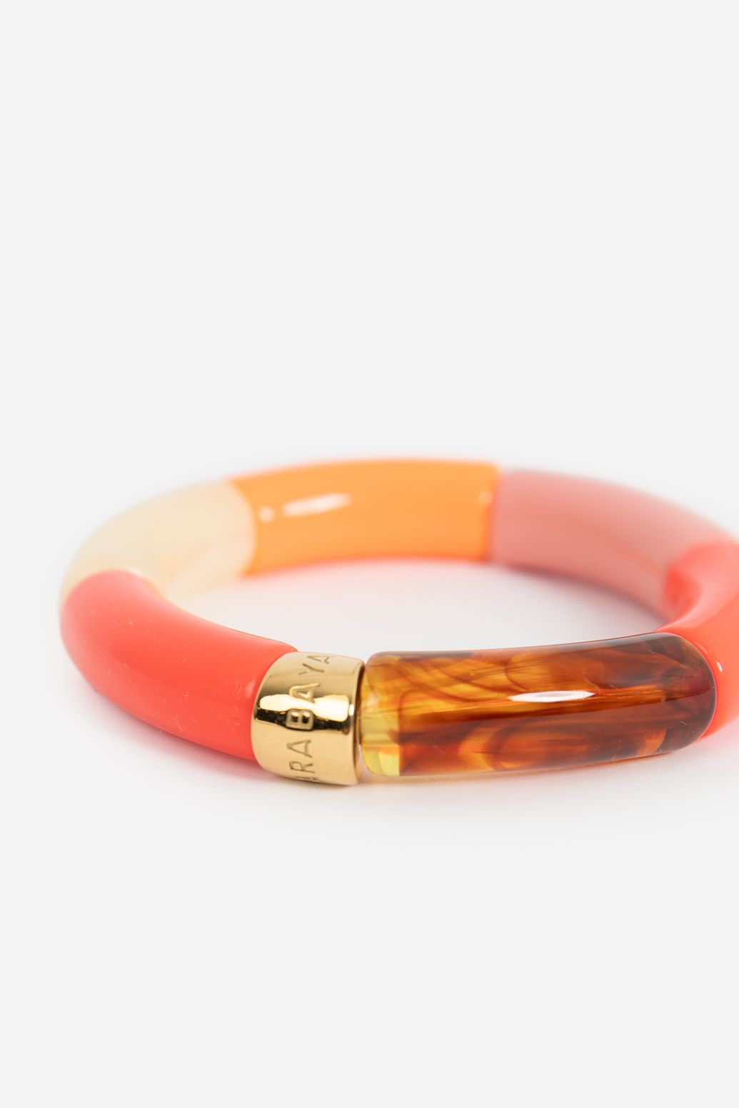 Parabaya Resin-Armband - dunkelrosa