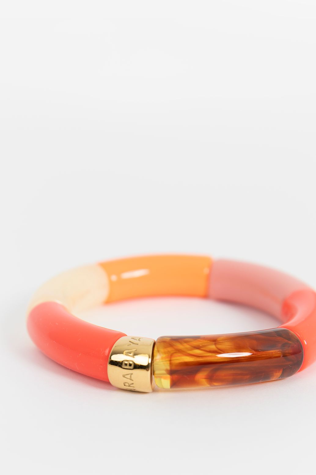 Parabaya Resin-Armband - dunkelrosa