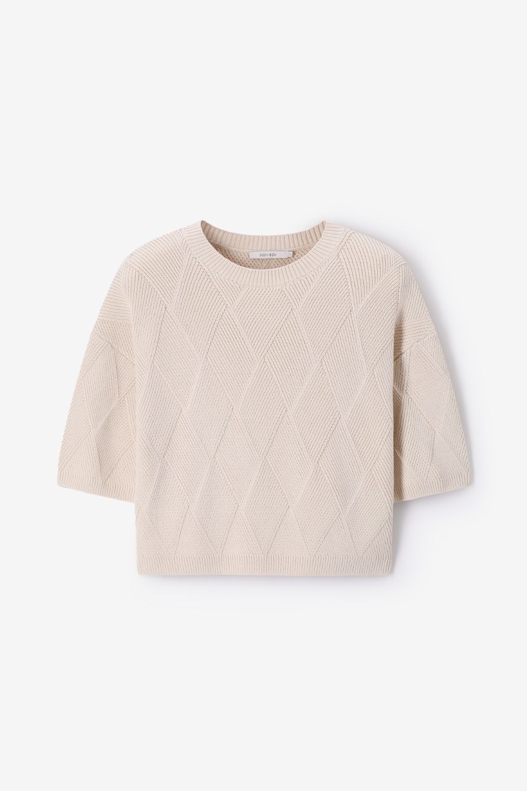 Strickpullover - offwhite