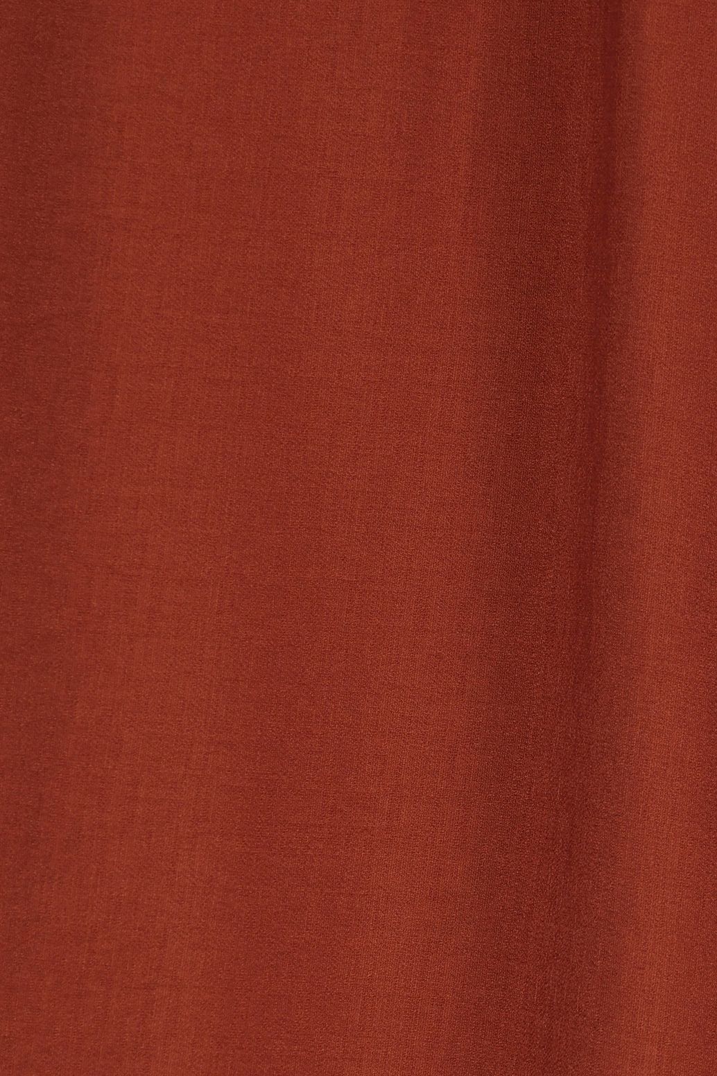 Weite Stoffhose - braun