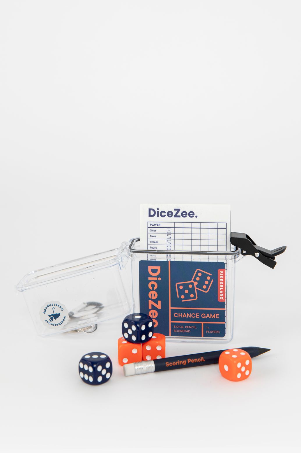 Kikkerland Dicezee Jeu de dés
