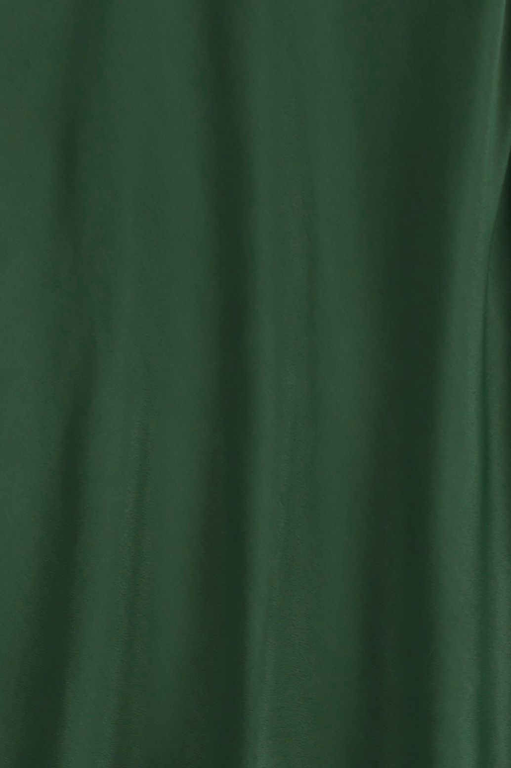 Jupe mi-longue en satin - vert foncé