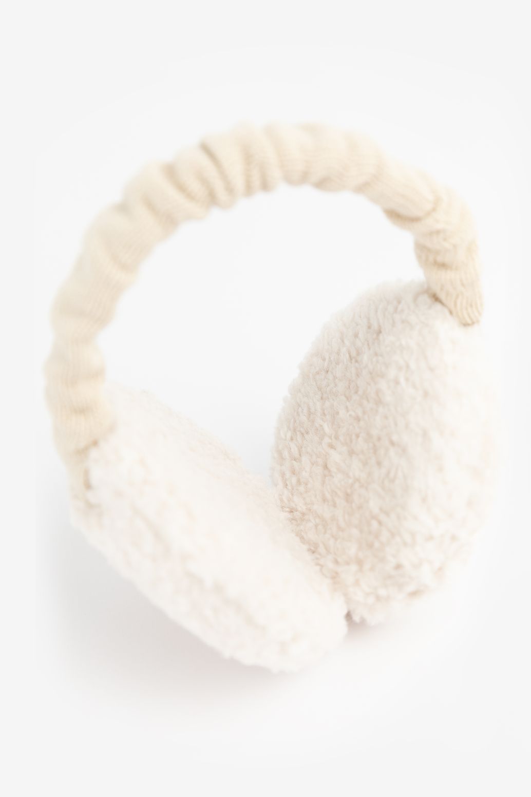Barts cache-oreilles peluche - blanc