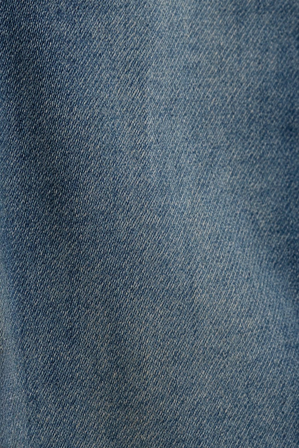 Donkerblauwe slim fit jog jeans