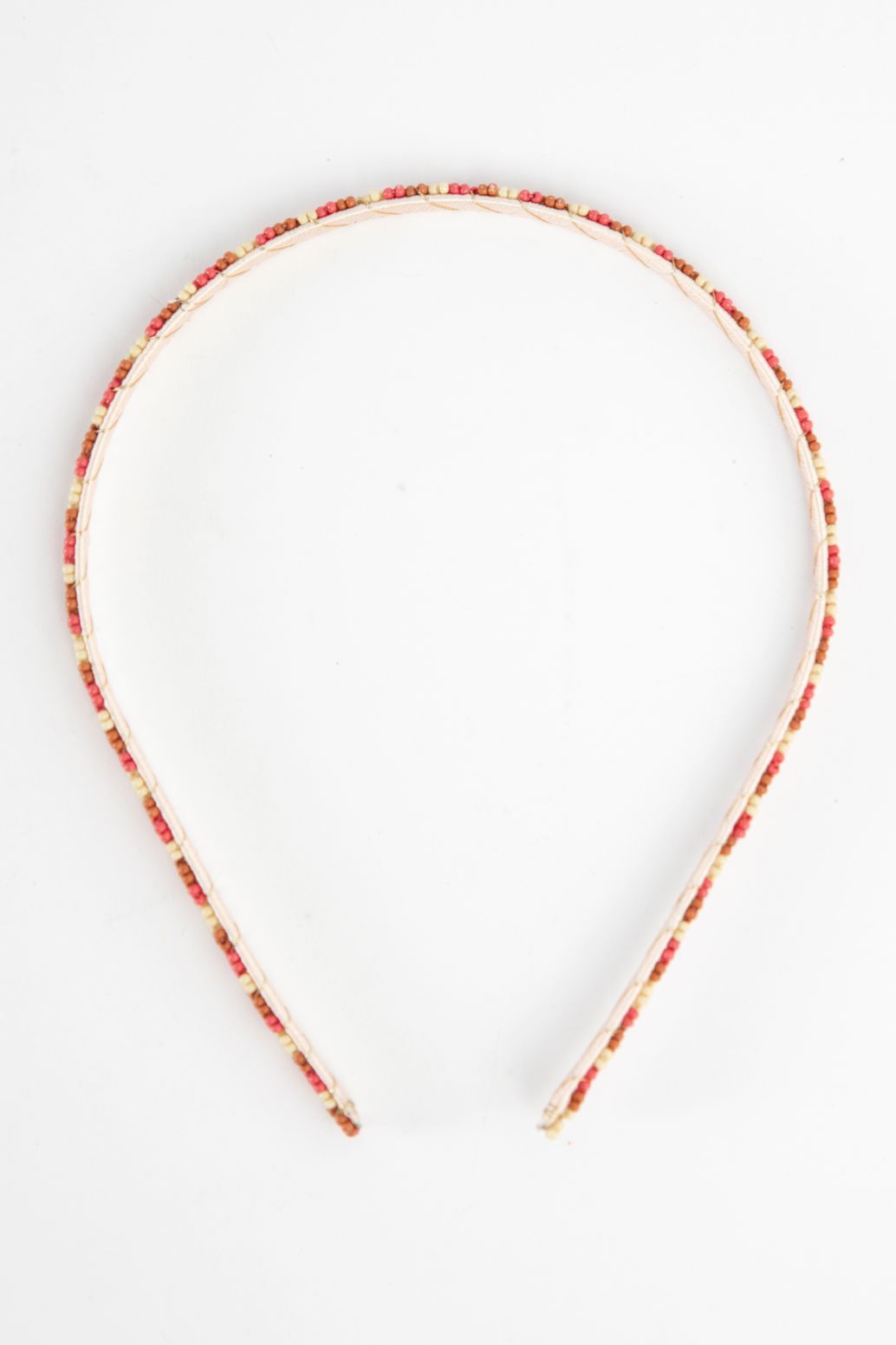 Serre-tête avec perles - multicolore