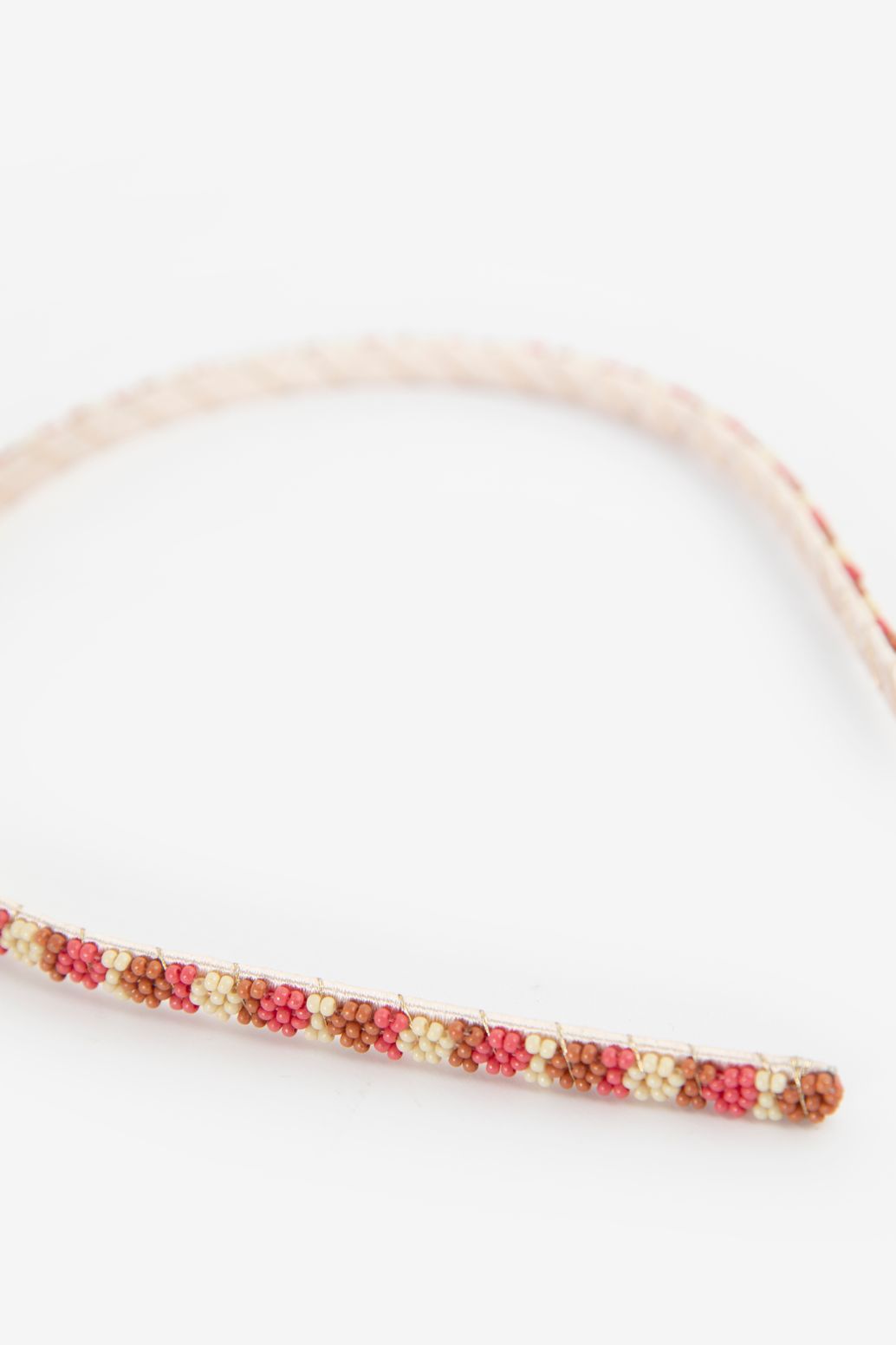 Serre-tête avec perles - multicolore