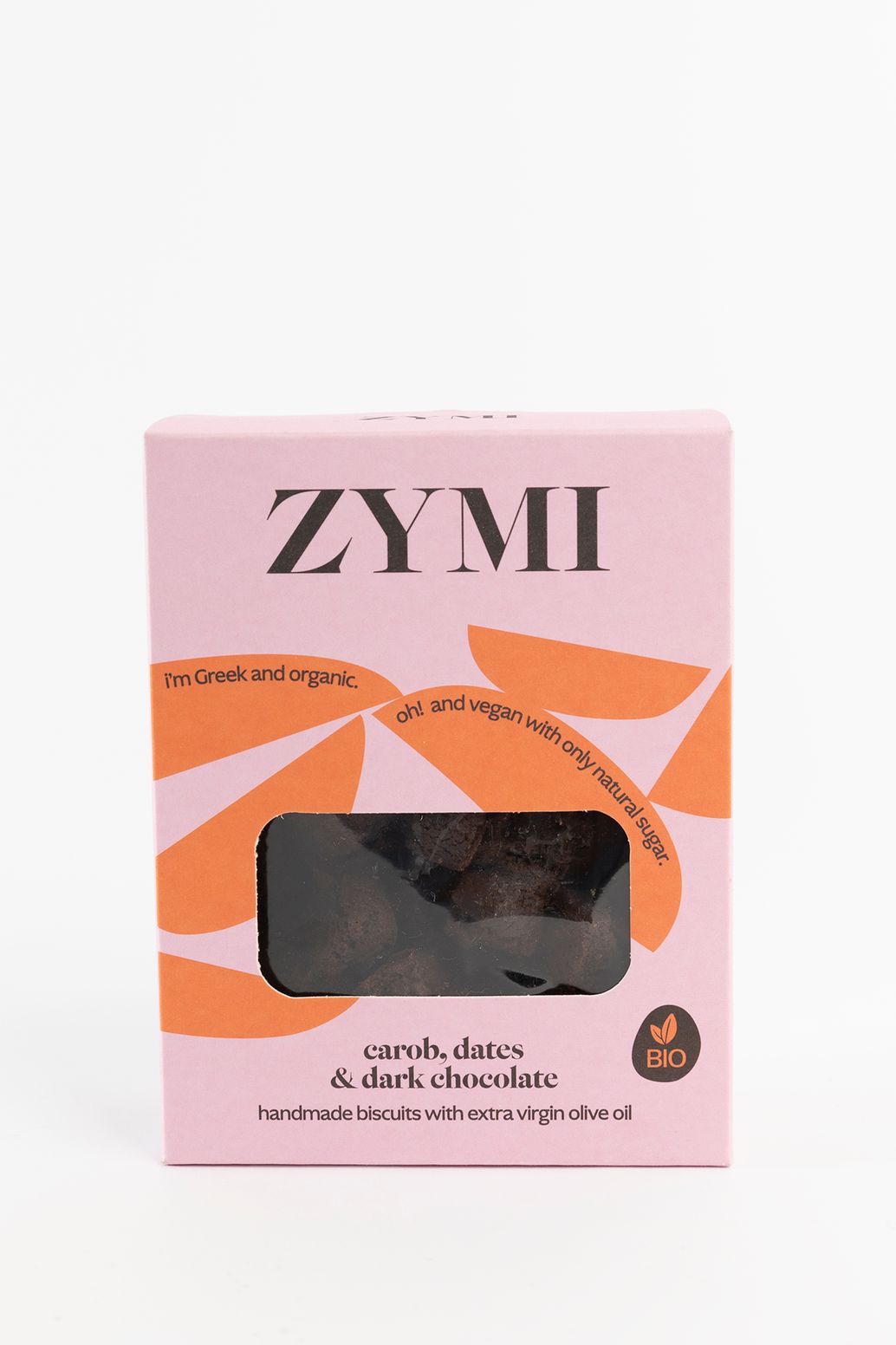 Zymi Biscuits Carob Dates Dark Chocolate