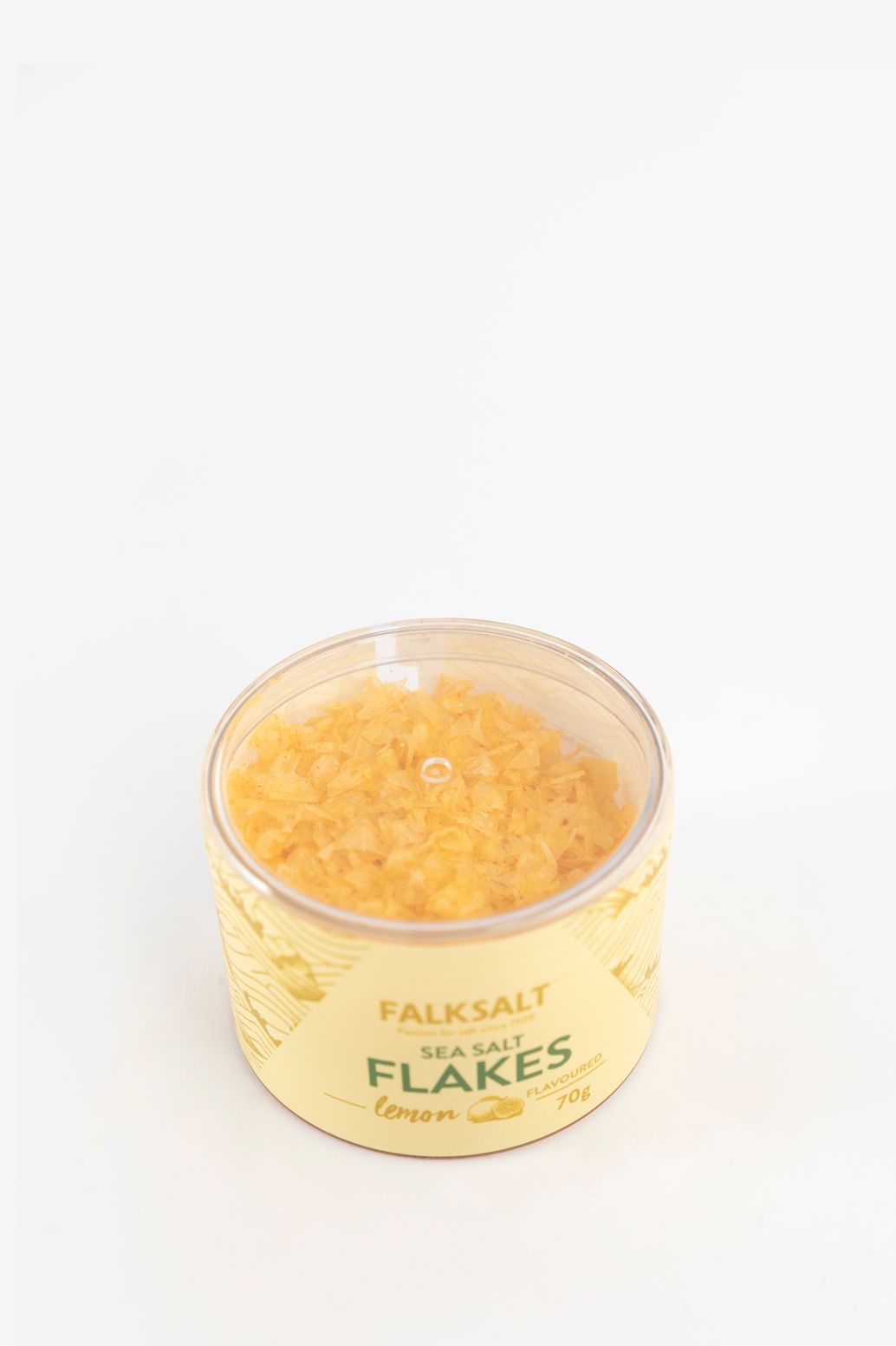 Falksalt Flocons de sel de mer citron
