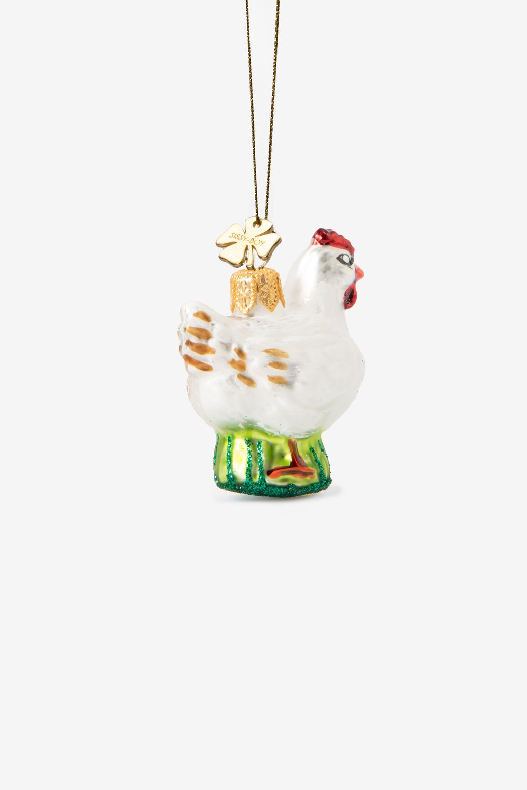 Décoration de Noël poulet