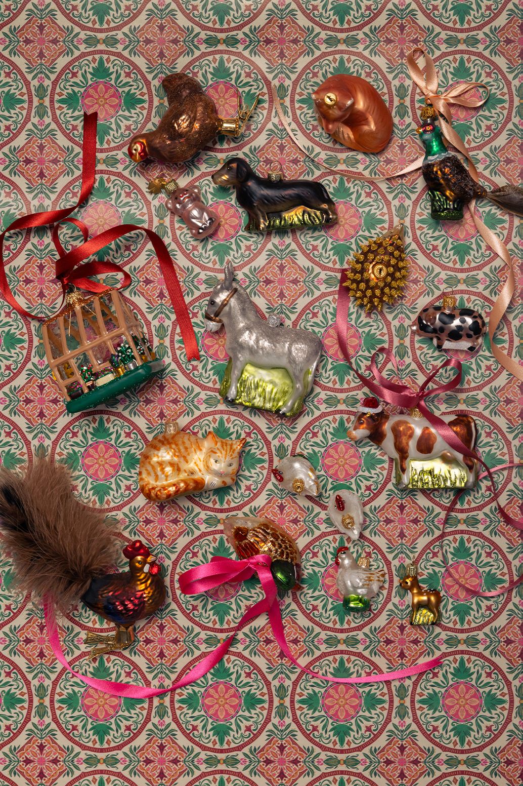 Décoration de Noël poulet