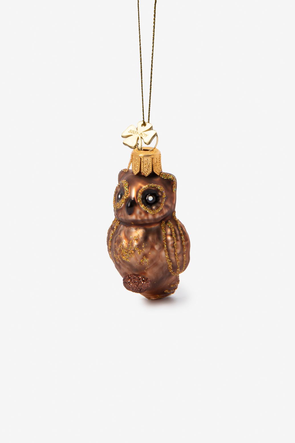 Weihnachtskugel Eule