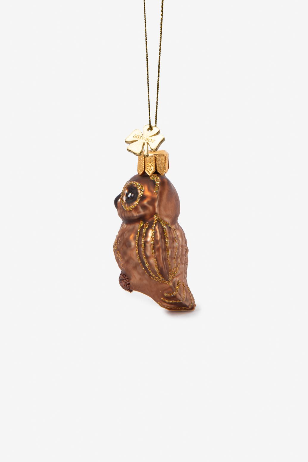 Weihnachtskugel Eule