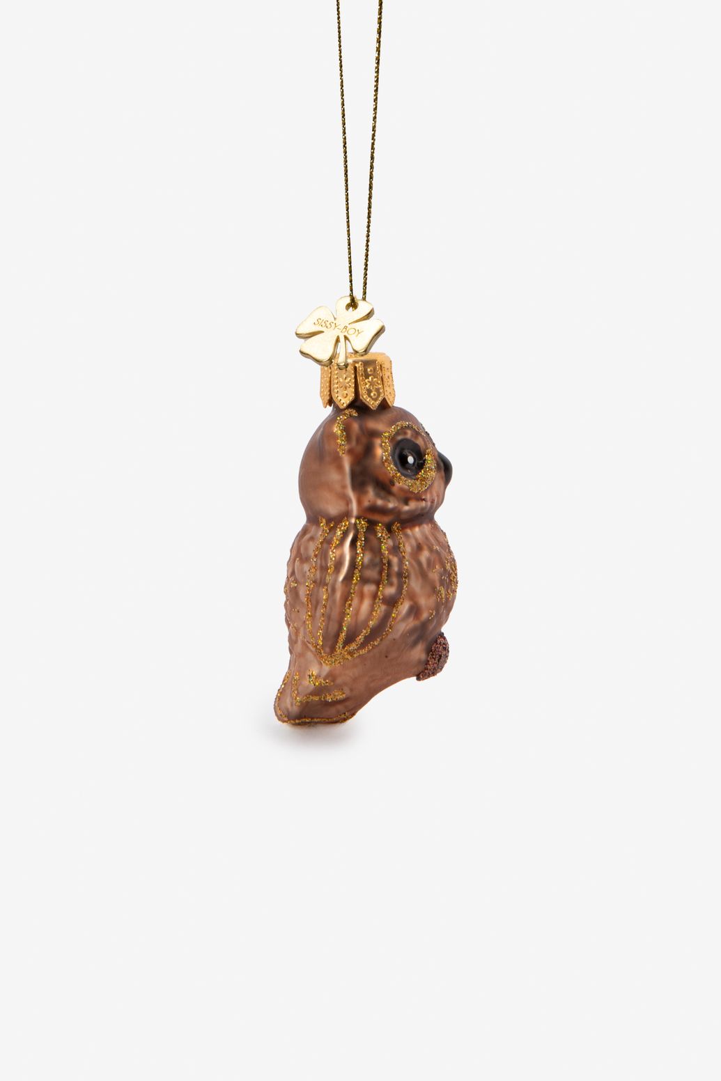 Weihnachtskugel Eule