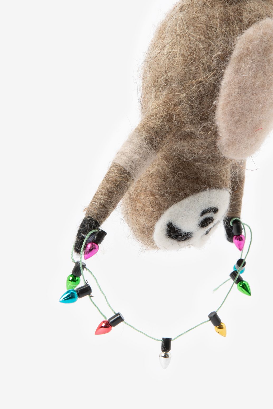 Weihnachtsornament Faultier