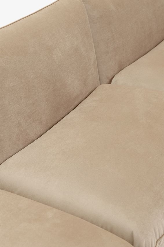 Countess 3-zits bank chaise longue links Salvador Camel