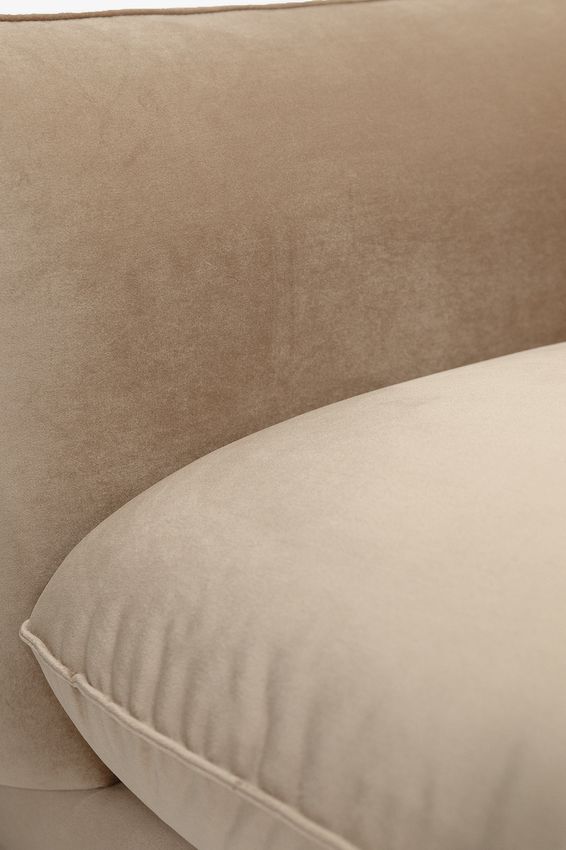 Countess 3-zits bank chaise longue links Salvador Camel